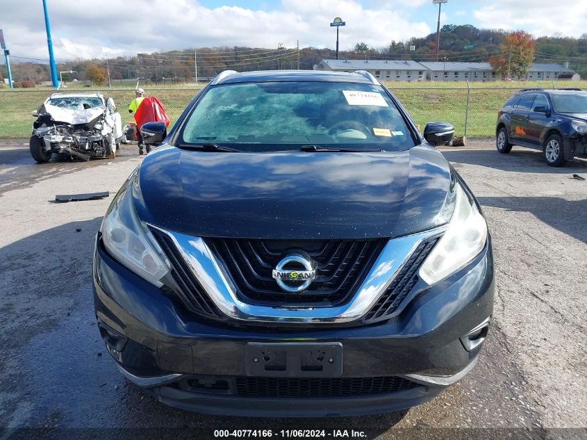 2015 Nissan Murano Platinum VIN: 5N1AZ2MH1FN270139 Lot: 40774166