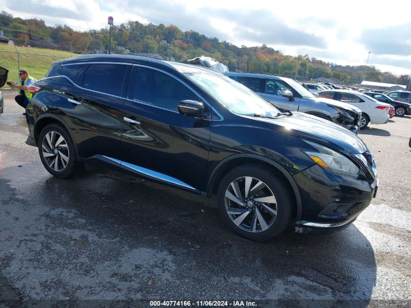 2015 Nissan Murano Platinum VIN: 5N1AZ2MH1FN270139 Lot: 40774166