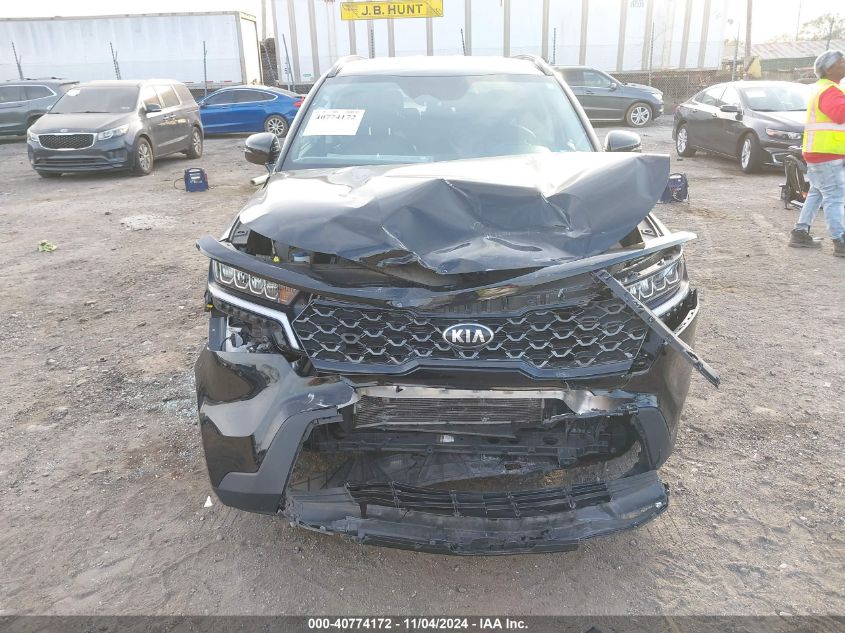 VIN 5XYRLDLC4MG060021 2021 KIA Sorento, S no.6