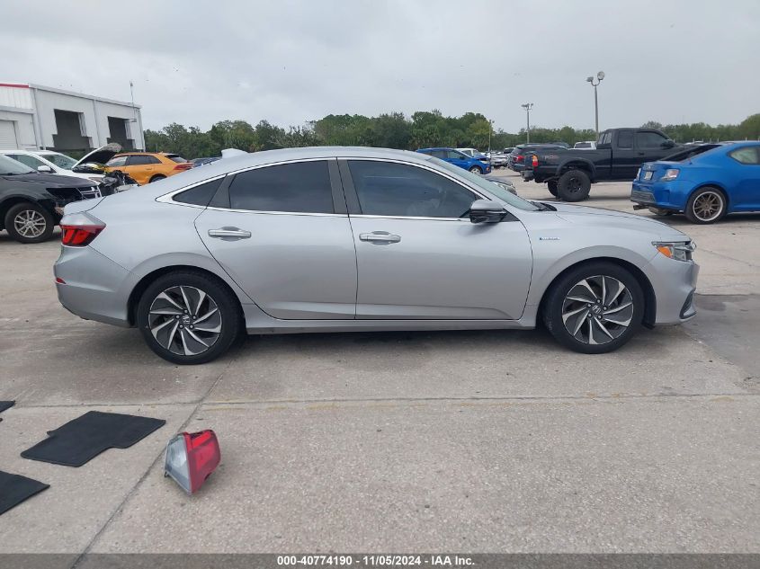 2019 Honda Insight Touring VIN: 19XZE4F92KE011713 Lot: 40774190