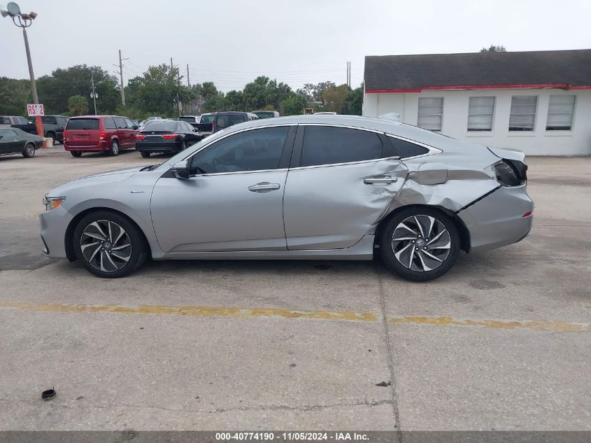 2019 Honda Insight Touring VIN: 19XZE4F92KE011713 Lot: 40774190