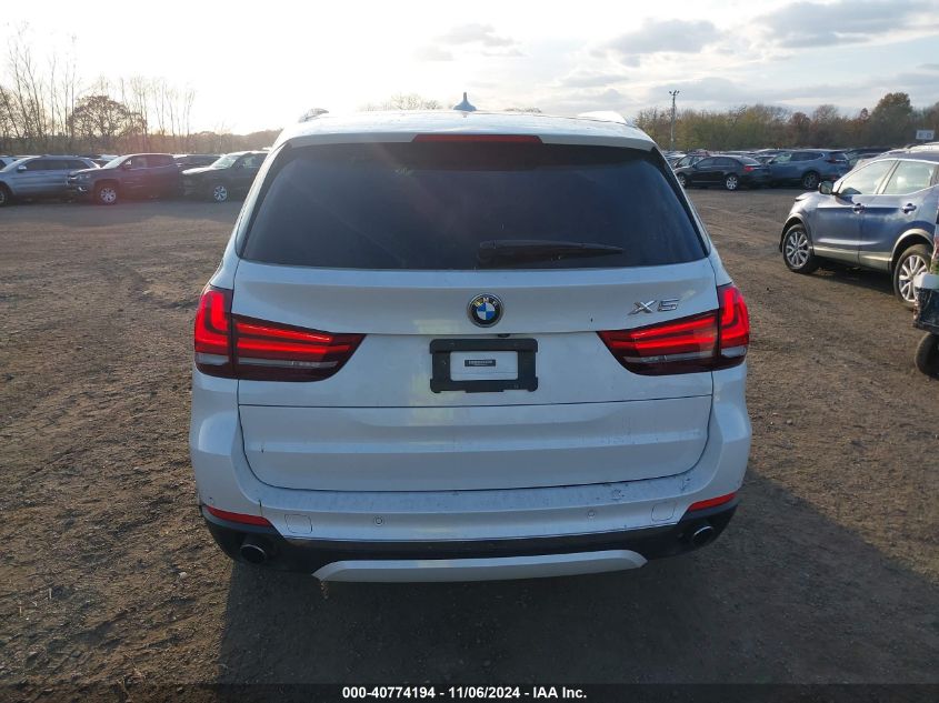 2017 BMW X5 xDrive35I VIN: 5UXKR0C37H0V74772 Lot: 40774194