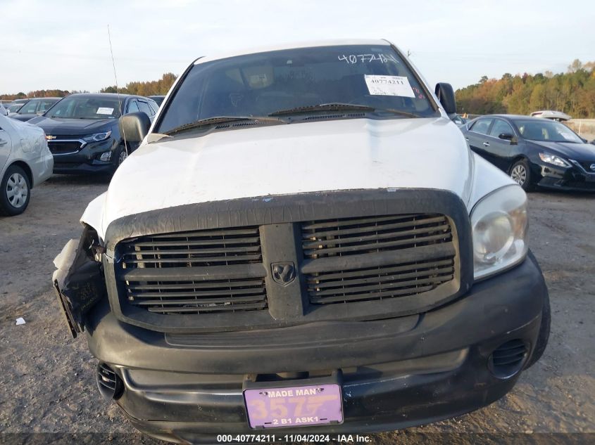 2007 Dodge Ram 1500 St VIN: 1D7HA16P17J592674 Lot: 40774211