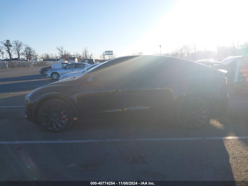 2023 Tesla Model Y Performance Dual Motor All-Wheel Drive VIN: 7SAYGDEF1PF788899 Lot: 40774254