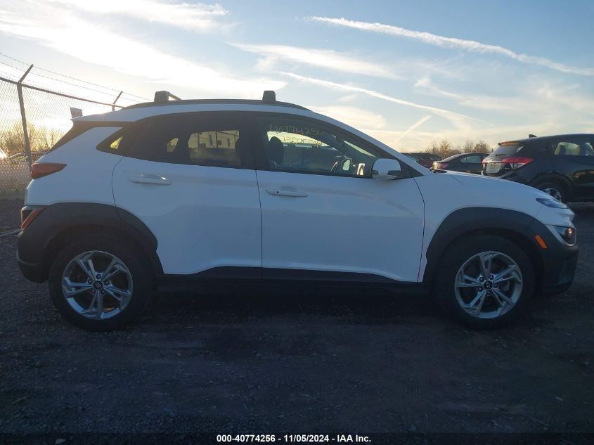 2022 Hyundai Kona Sel VIN: KM8K6CAB5NU761935 Lot: 40774256