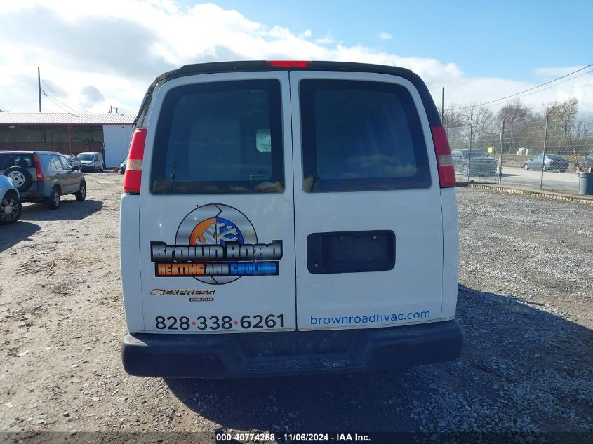 2015 Chevrolet Express 2500 Work Van VIN: 1GCWGFCF0F1181418 Lot: 40774258