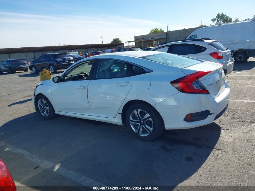 2018 Honda Civic Lx VIN: 2HGFC2F50JH509813 Lot: 40774289