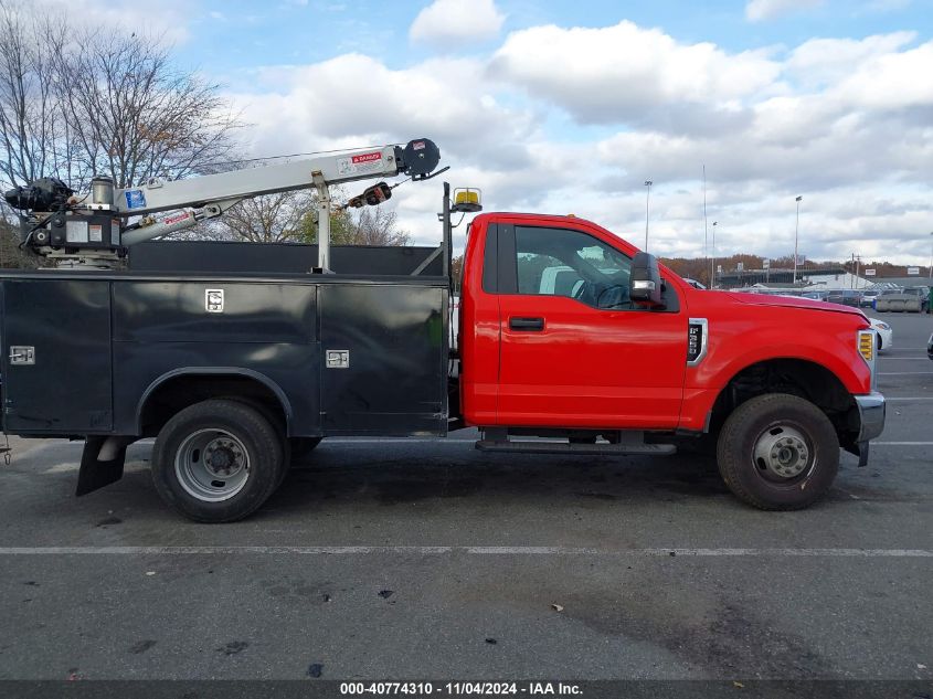 2019 Ford F-350 Chassis Xl VIN: 1FDRF3H60KEE70207 Lot: 40774310