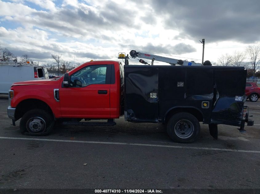 2019 Ford F-350 Chassis Xl VIN: 1FDRF3H60KEE70207 Lot: 40774310