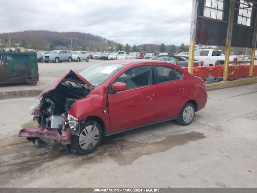 2020 Mitsubishi Mirage G4 Es VIN: ML32F3FJ6LHF09773 Lot: 40774311