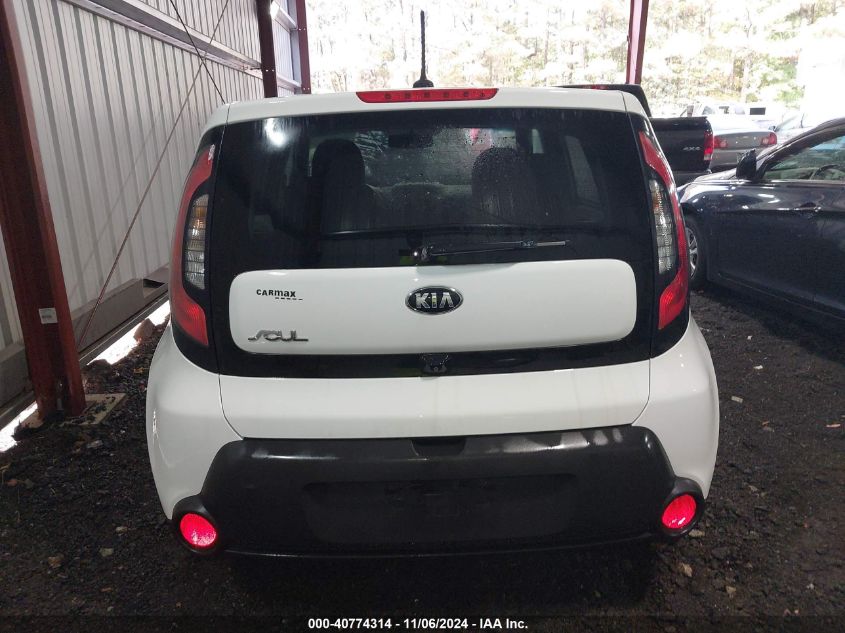 2016 Kia Soul VIN: KNDJN2A21G7400717 Lot: 40774314