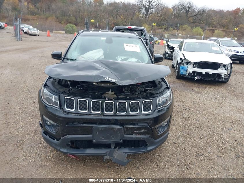 2019 Jeep Compass Latitude Fwd VIN: 3C4NJCBBXKT749333 Lot: 40774318