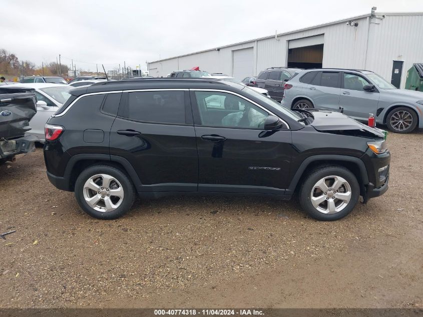 2019 Jeep Compass Latitude Fwd VIN: 3C4NJCBBXKT749333 Lot: 40774318