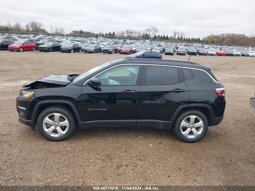 2019 Jeep Compass Latitude Fwd VIN: 3C4NJCBBXKT749333 Lot: 40774318