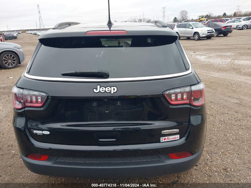 2019 Jeep Compass Latitude Fwd VIN: 3C4NJCBBXKT749333 Lot: 40774318