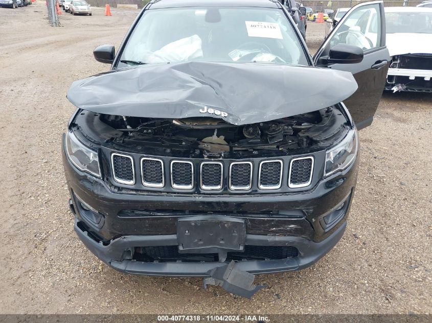 2019 Jeep Compass Latitude Fwd VIN: 3C4NJCBBXKT749333 Lot: 40774318