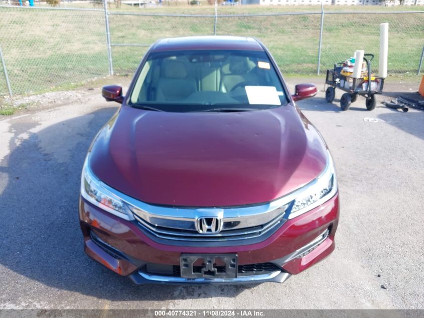 2016 Honda Accord Touring VIN: 1HGCR3F91GA014800 Lot: 40774321