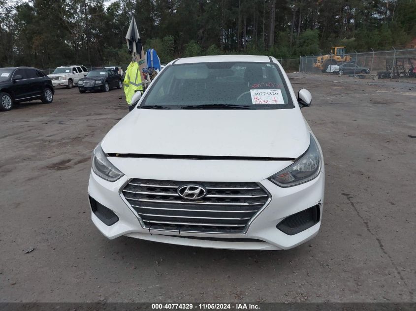 2019 Hyundai Accent Se VIN: 3KPC24A31KE076408 Lot: 40774329