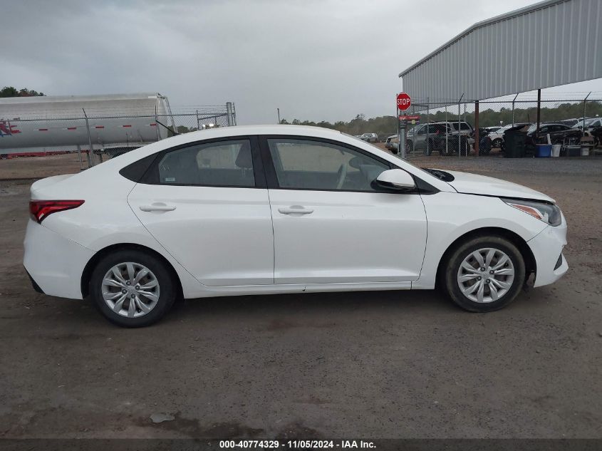 2019 Hyundai Accent Se VIN: 3KPC24A31KE076408 Lot: 40774329