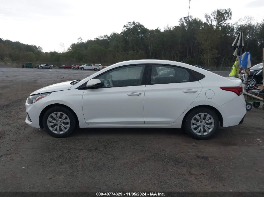 2019 Hyundai Accent Se VIN: 3KPC24A31KE076408 Lot: 40774329