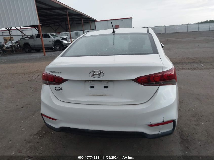 2019 Hyundai Accent Se VIN: 3KPC24A31KE076408 Lot: 40774329