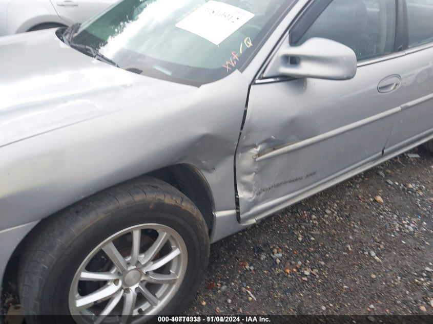 2000 Pontiac Grand Prix Se VIN: 1G2WJ52K6YF267823 Lot: 40774335