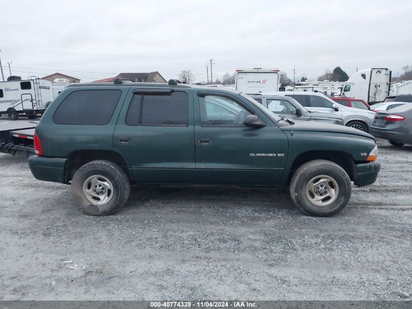 1998 Dodge Durango Slt VIN: 1B4HS28Y4WF162025 Lot: 40774339