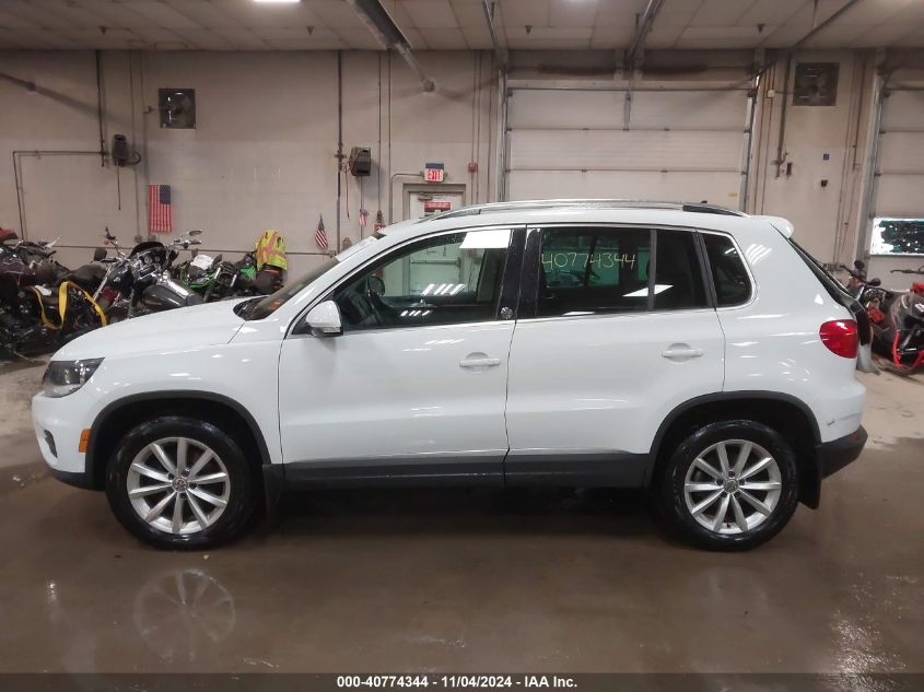 2017 Volkswagen Tiguan 2.0T Wolfsburg Edition VIN: WVGSV7AX7HW507609 Lot: 40774344