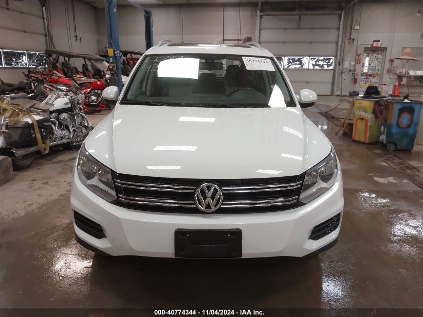 2017 Volkswagen Tiguan 2.0T Wolfsburg Edition VIN: WVGSV7AX7HW507609 Lot: 40774344