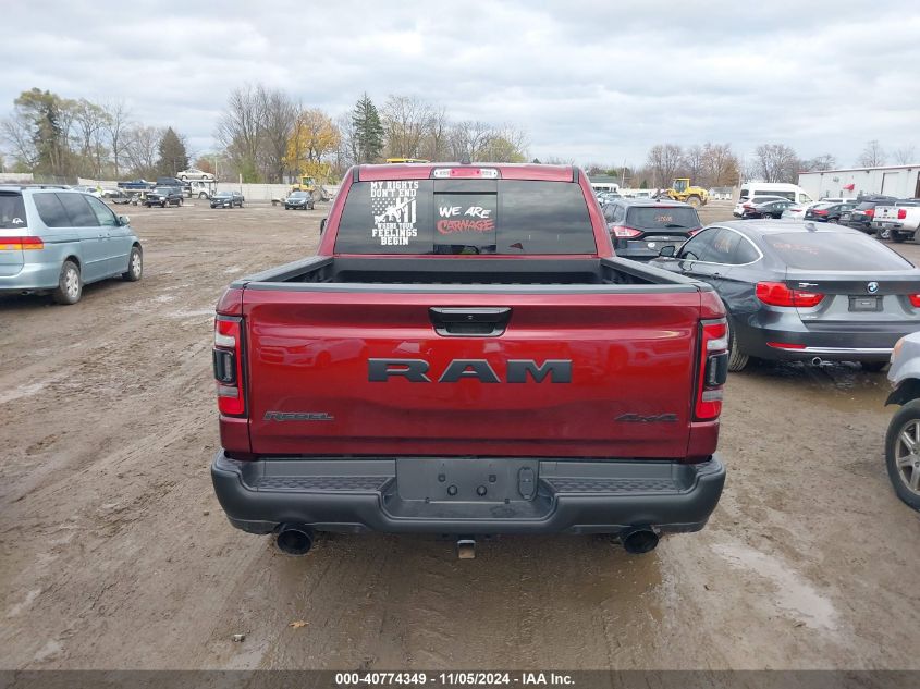 2023 Ram 1500 Rebel 4X4 5'7 Box VIN: 1C6SRFLT7PN570220 Lot: 40774349