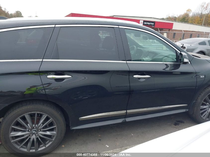 2020 Infiniti Qx60 Luxe Awd VIN: 5N1DL0MM3LC527969 Lot: 40774355