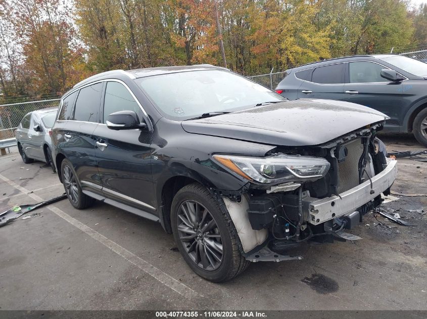 2020 Infiniti Qx60 Luxe Awd VIN: 5N1DL0MM3LC527969 Lot: 40774355