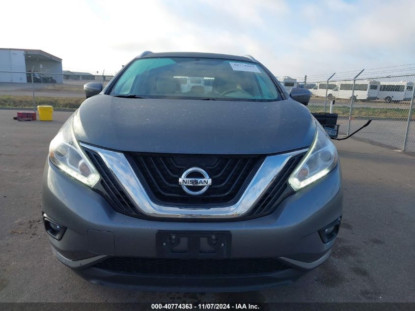 2017 Nissan Murano Sv VIN: 5N1AZ2MH7HN11519 Lot: 40774363