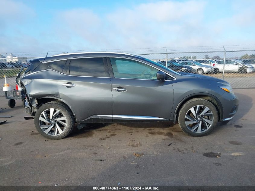 2017 Nissan Murano Sv VIN: 5N1AZ2MH7HN11519 Lot: 40774363