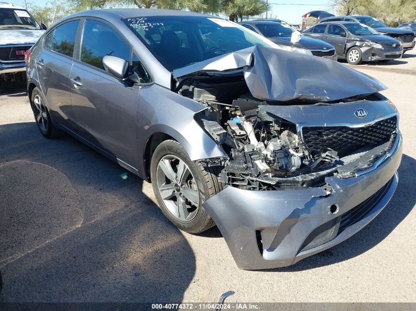 2018 Kia Forte S VIN: 3KPFL4A70JE249590 Lot: 40774372