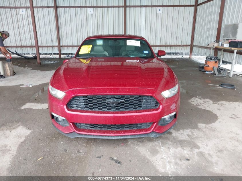 2015 Ford Mustang Ecoboost VIN: 1FA6P8TH9F5328766 Lot: 40774373