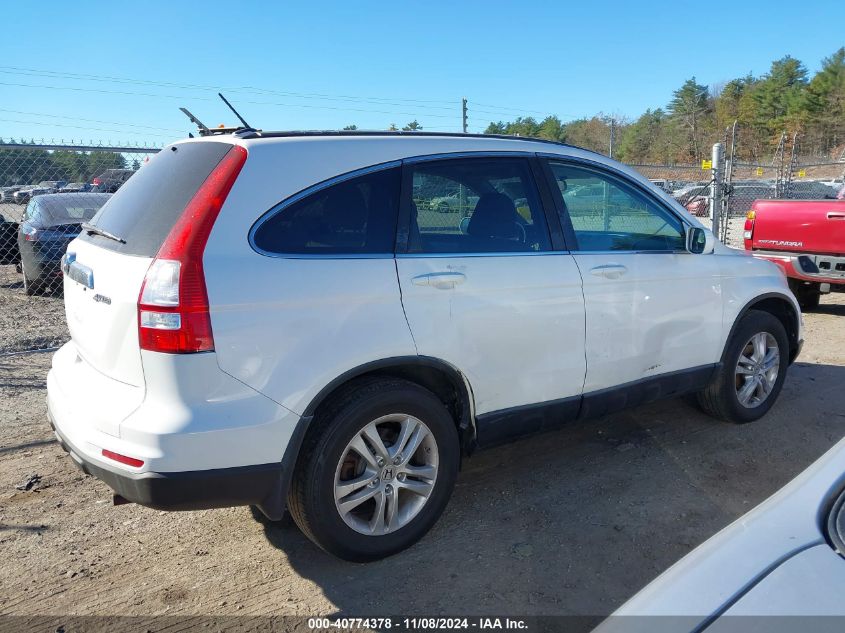 2010 Honda Cr-V Ex-L VIN: 5J6RE4H77AL011153 Lot: 40774378