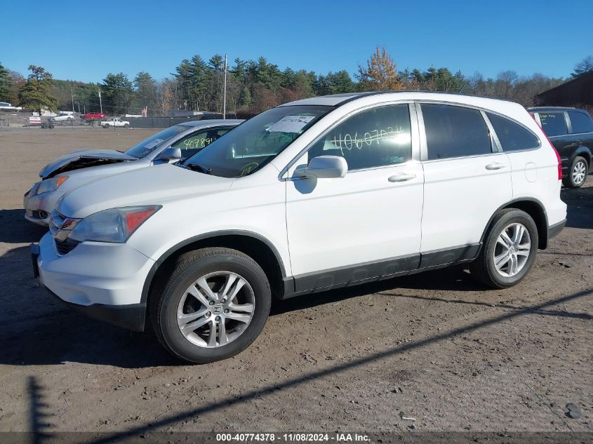 2010 Honda Cr-V Ex-L VIN: 5J6RE4H77AL011153 Lot: 40774378