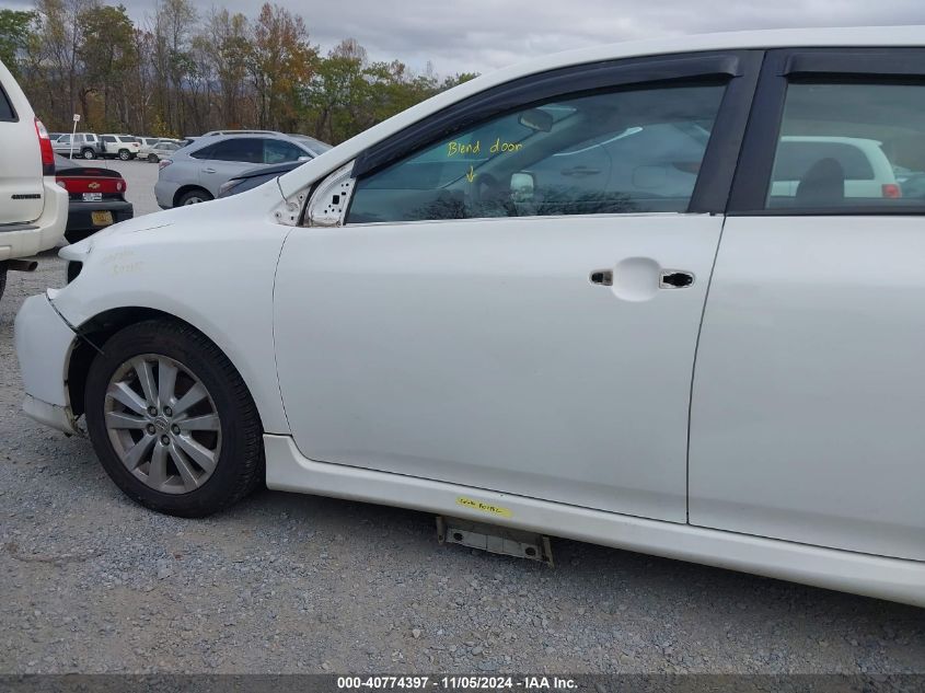 2010 Toyota Corolla S VIN: 2T1BU4EEXAC443840 Lot: 40774397