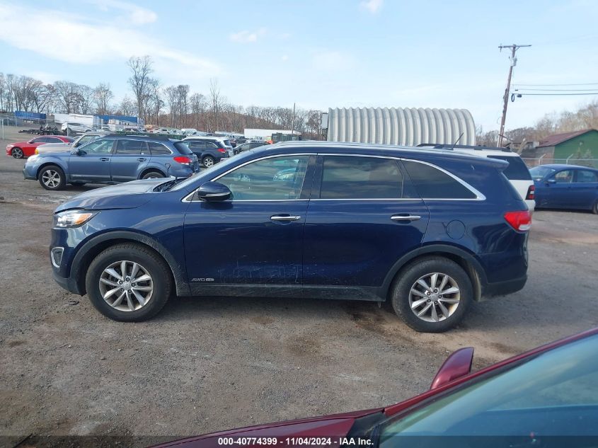 2017 Kia Sorento Lx V6 VIN: 5XYPGDA53HG225319 Lot: 40774399