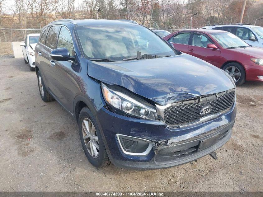 2017 Kia Sorento Lx V6 VIN: 5XYPGDA53HG225319 Lot: 40774399