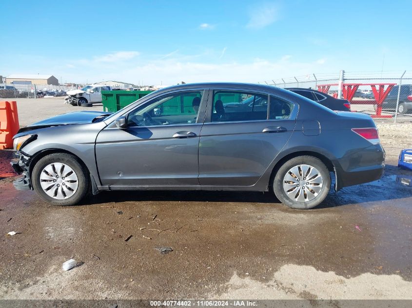 2009 Honda Accord 2.4 Lx VIN: 1HGCP26309A124932 Lot: 40774402