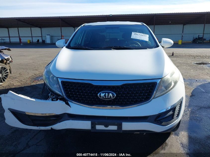 2016 Kia Sportage Lx VIN: KNDPB3AC0G7800544 Lot: 40774415