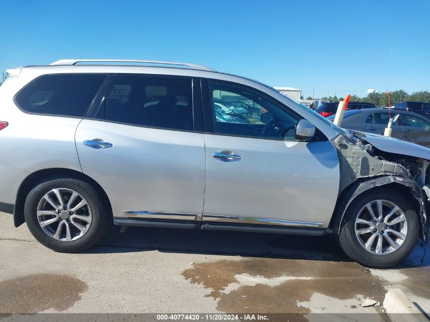 2016 Nissan Pathfinder Sl VIN: 5N1AR2MN1GC651170 Lot: 40774420