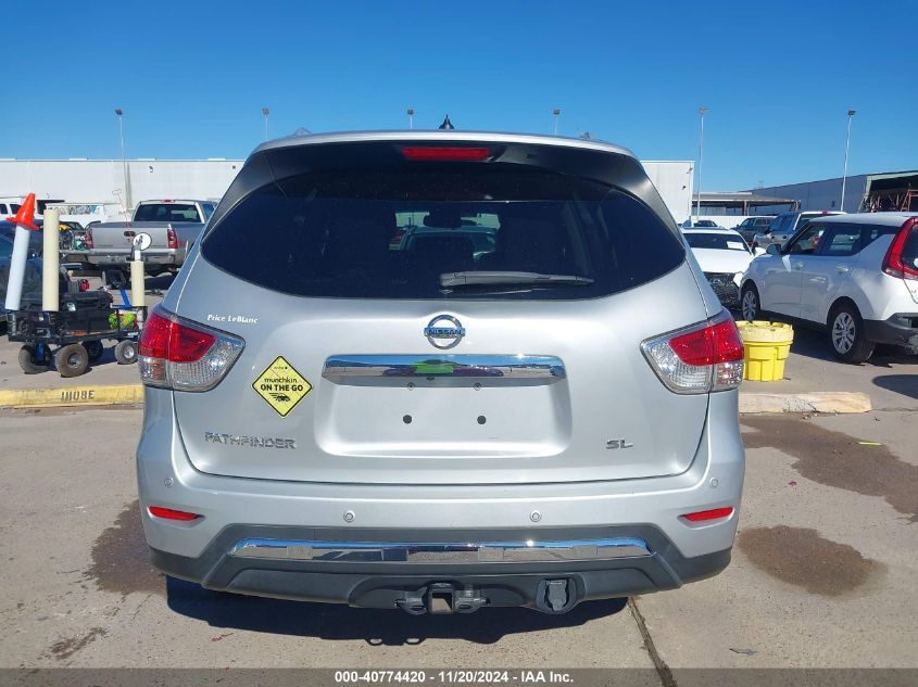 2016 Nissan Pathfinder Sl VIN: 5N1AR2MN1GC651170 Lot: 40774420