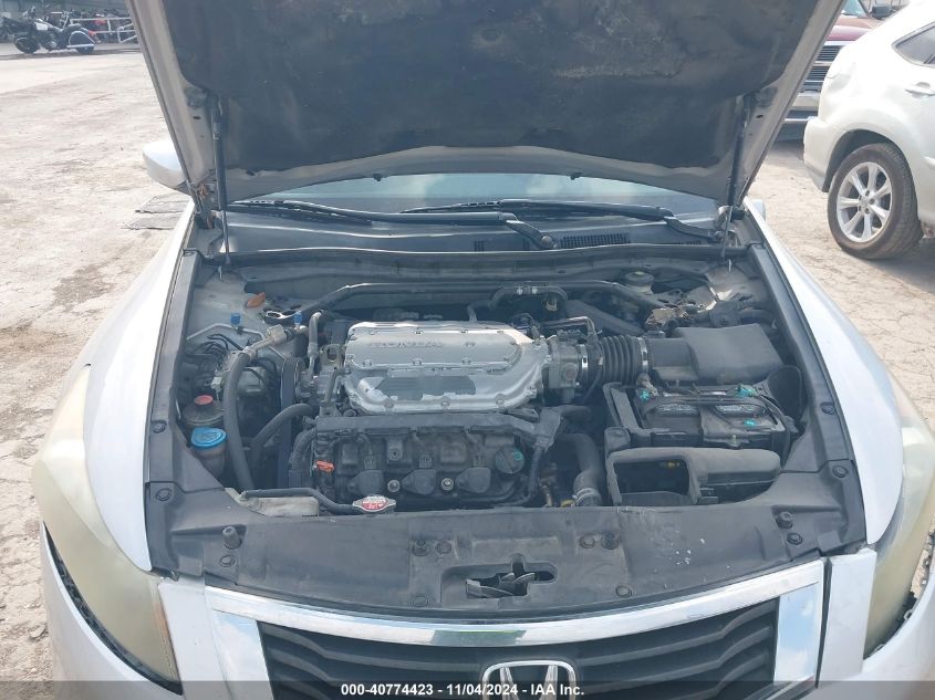 2010 Honda Accord 3.5 Ex-L VIN: 1HGCP3F80AA027168 Lot: 40774423
