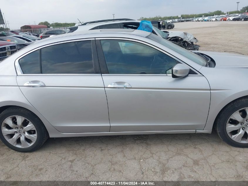 2010 Honda Accord 3.5 Ex-L VIN: 1HGCP3F80AA027168 Lot: 40774423