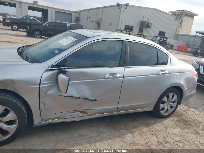 2010 Honda Accord 3.5 Ex-L VIN: 1HGCP3F80AA027168 Lot: 40774423