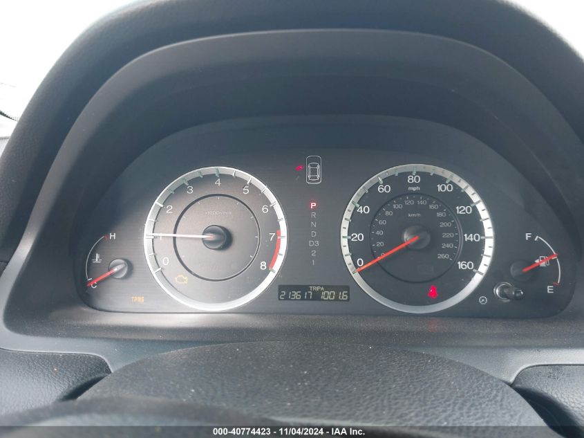 2010 Honda Accord 3.5 Ex-L VIN: 1HGCP3F80AA027168 Lot: 40774423