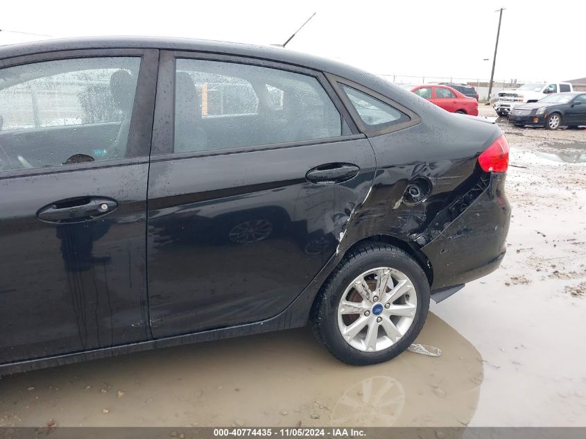 2013 Ford Fiesta Se VIN: 3FADP4BJ4DM186466 Lot: 40774435